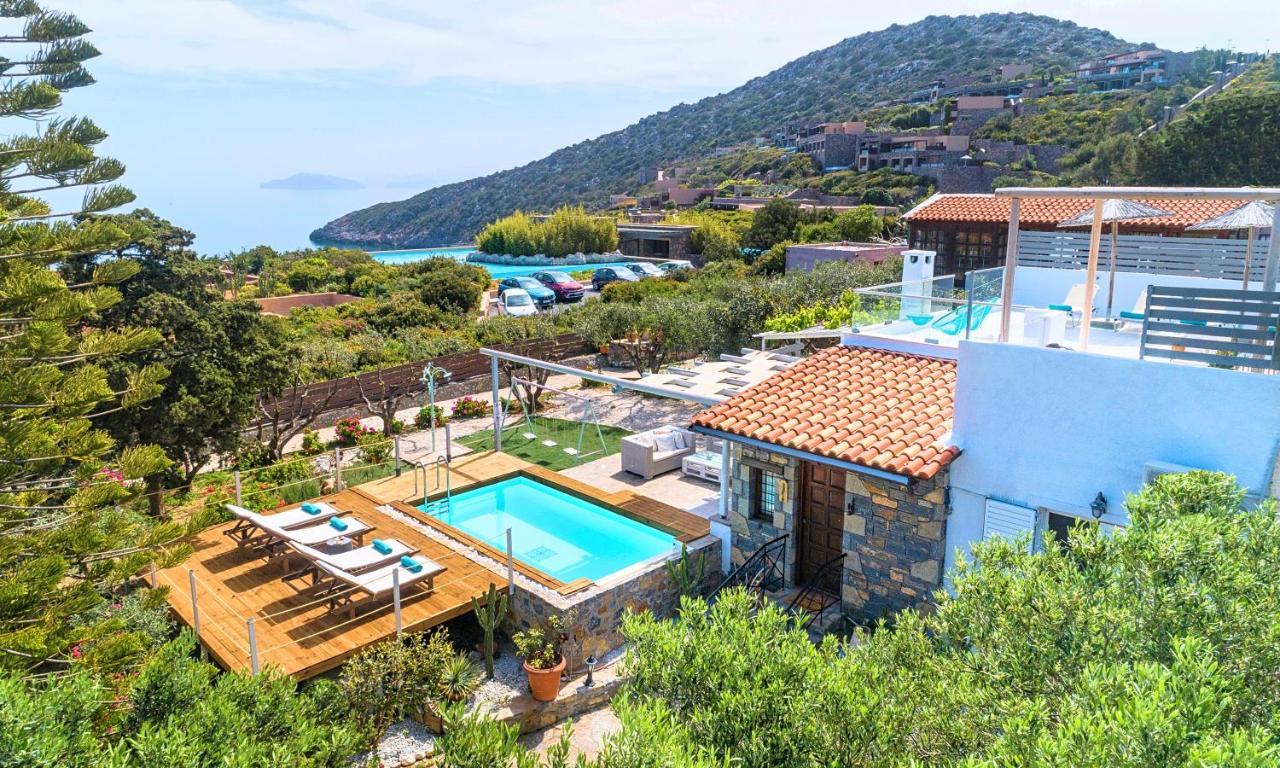 Cretan Lodge Heated Pool Ágios Nikólaos Екстериор снимка