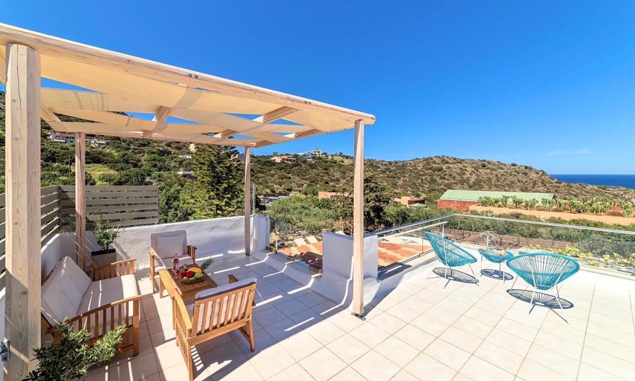 Cretan Lodge Heated Pool Ágios Nikólaos Екстериор снимка