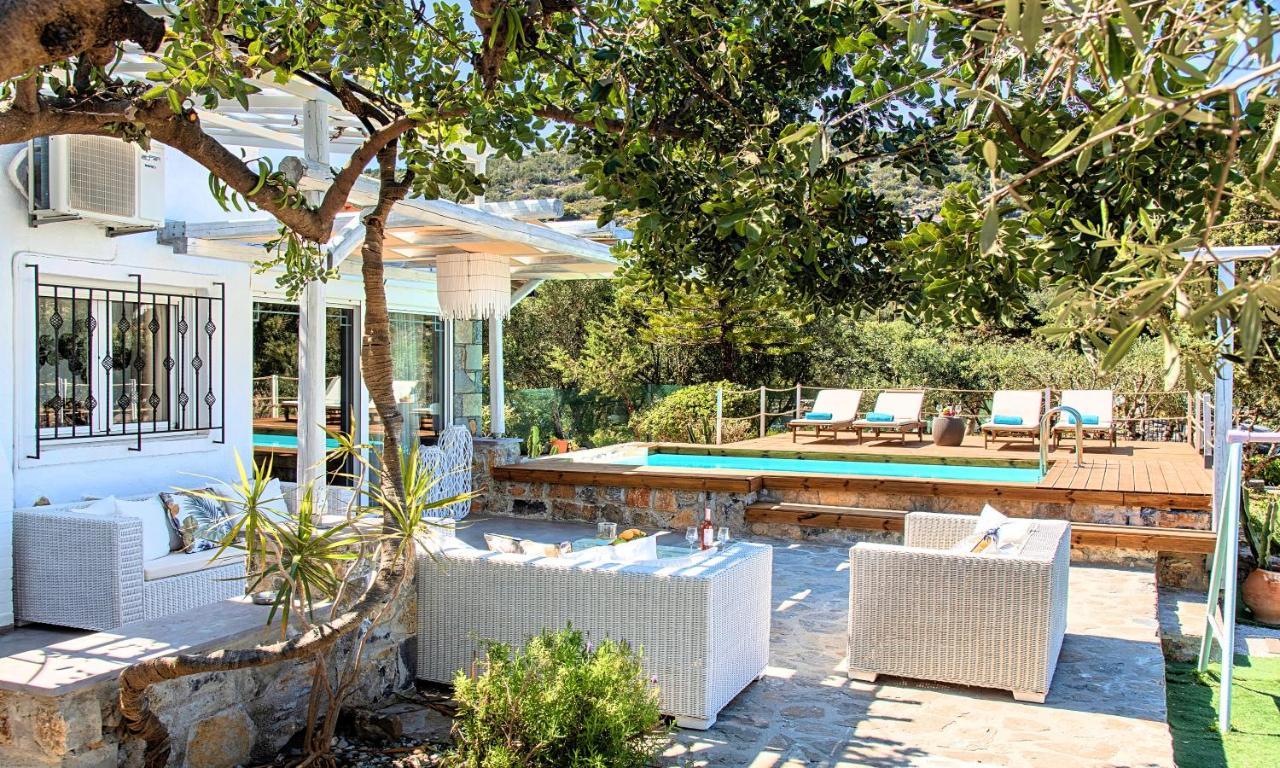 Cretan Lodge Heated Pool Ágios Nikólaos Екстериор снимка