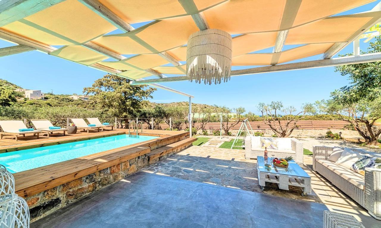 Cretan Lodge Heated Pool Ágios Nikólaos Екстериор снимка