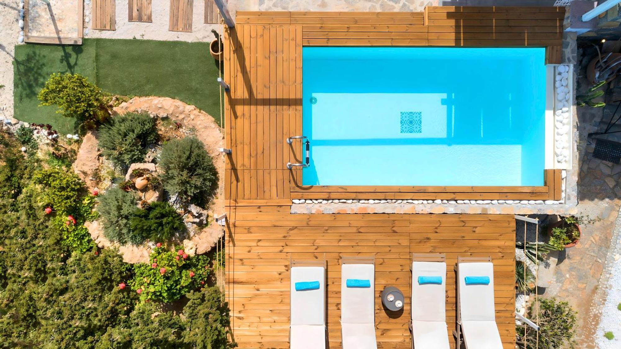 Cretan Lodge Heated Pool Ágios Nikólaos Екстериор снимка