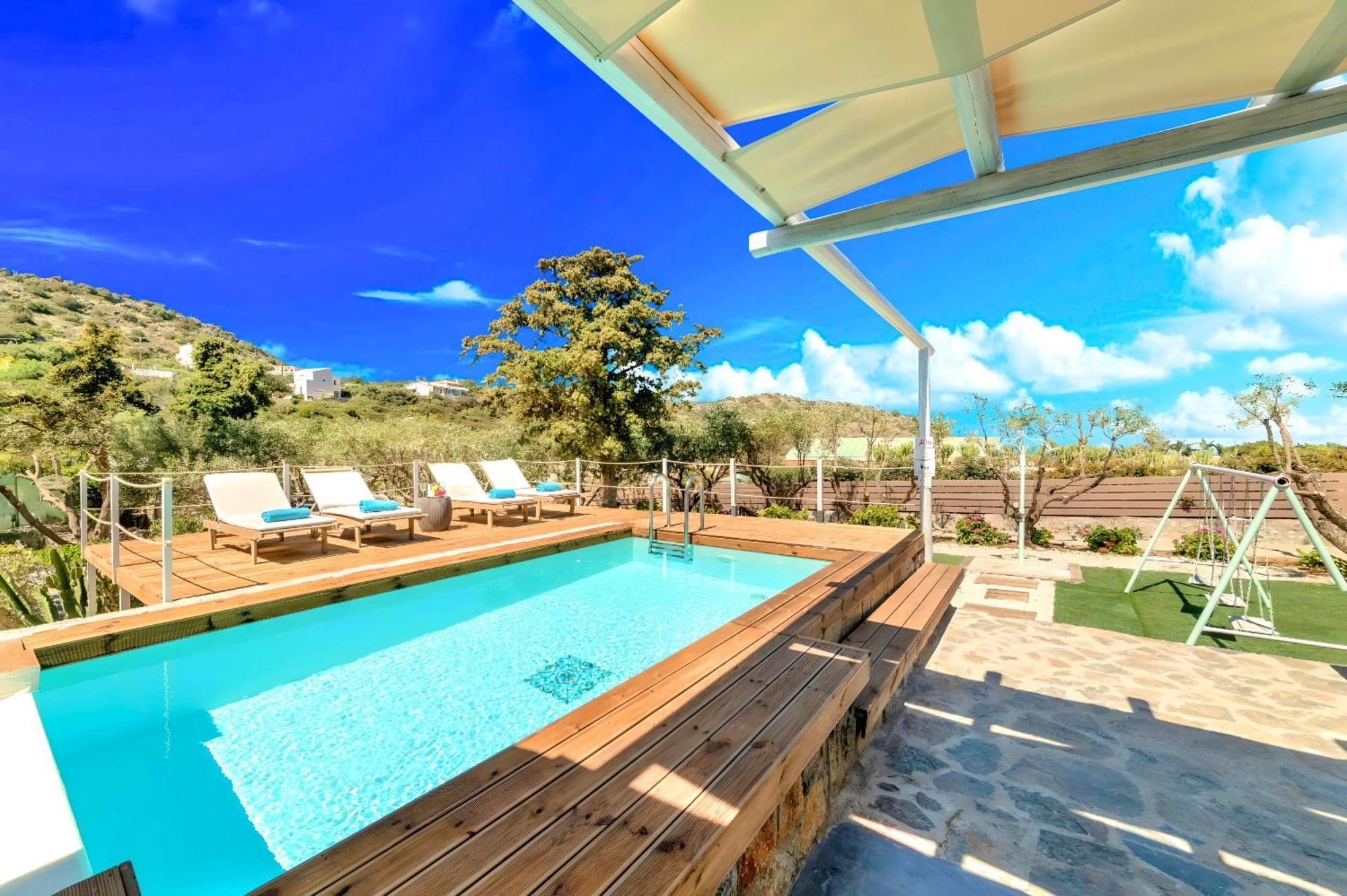 Cretan Lodge Heated Pool Ágios Nikólaos Екстериор снимка