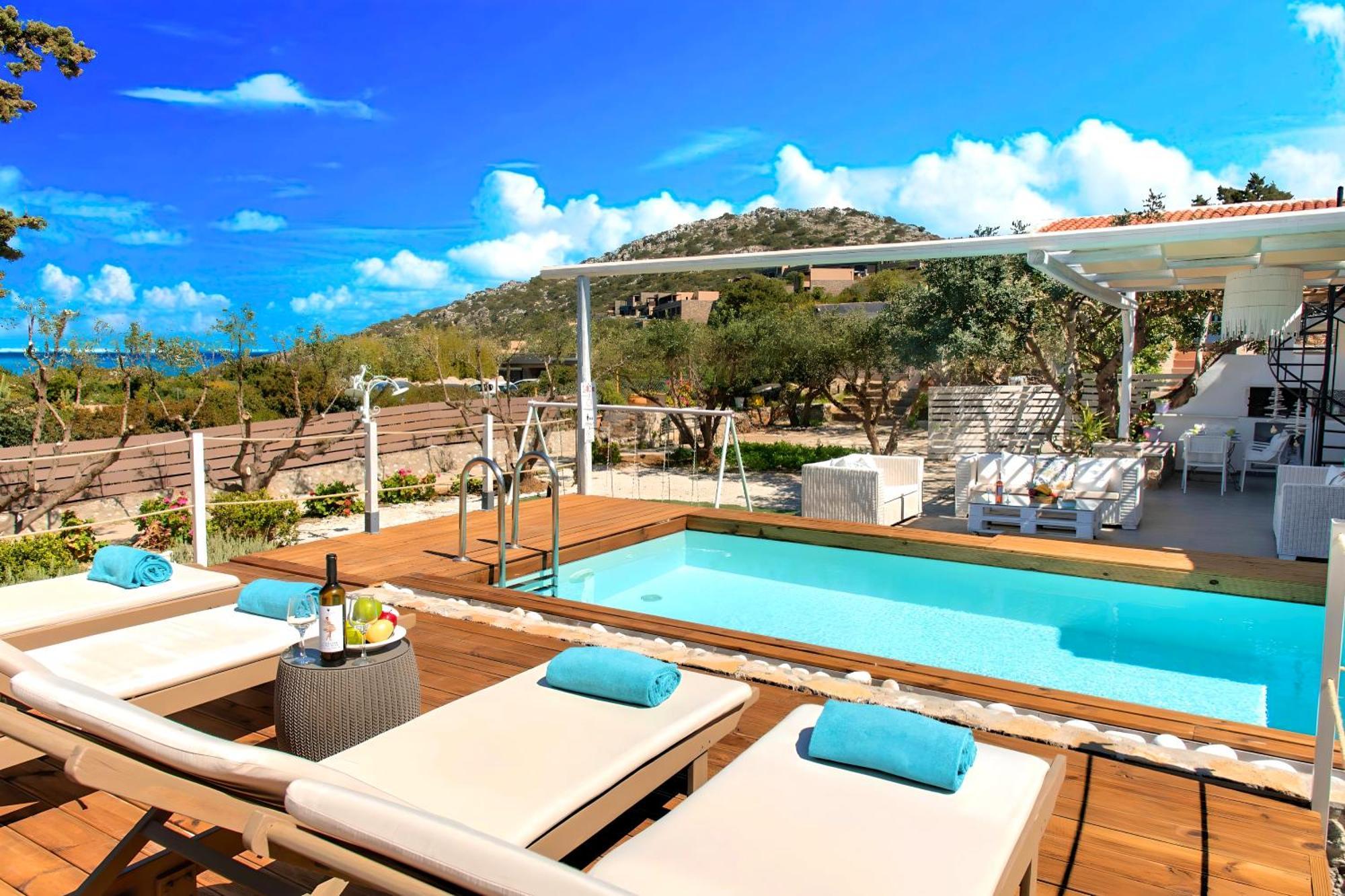 Cretan Lodge Heated Pool Ágios Nikólaos Екстериор снимка