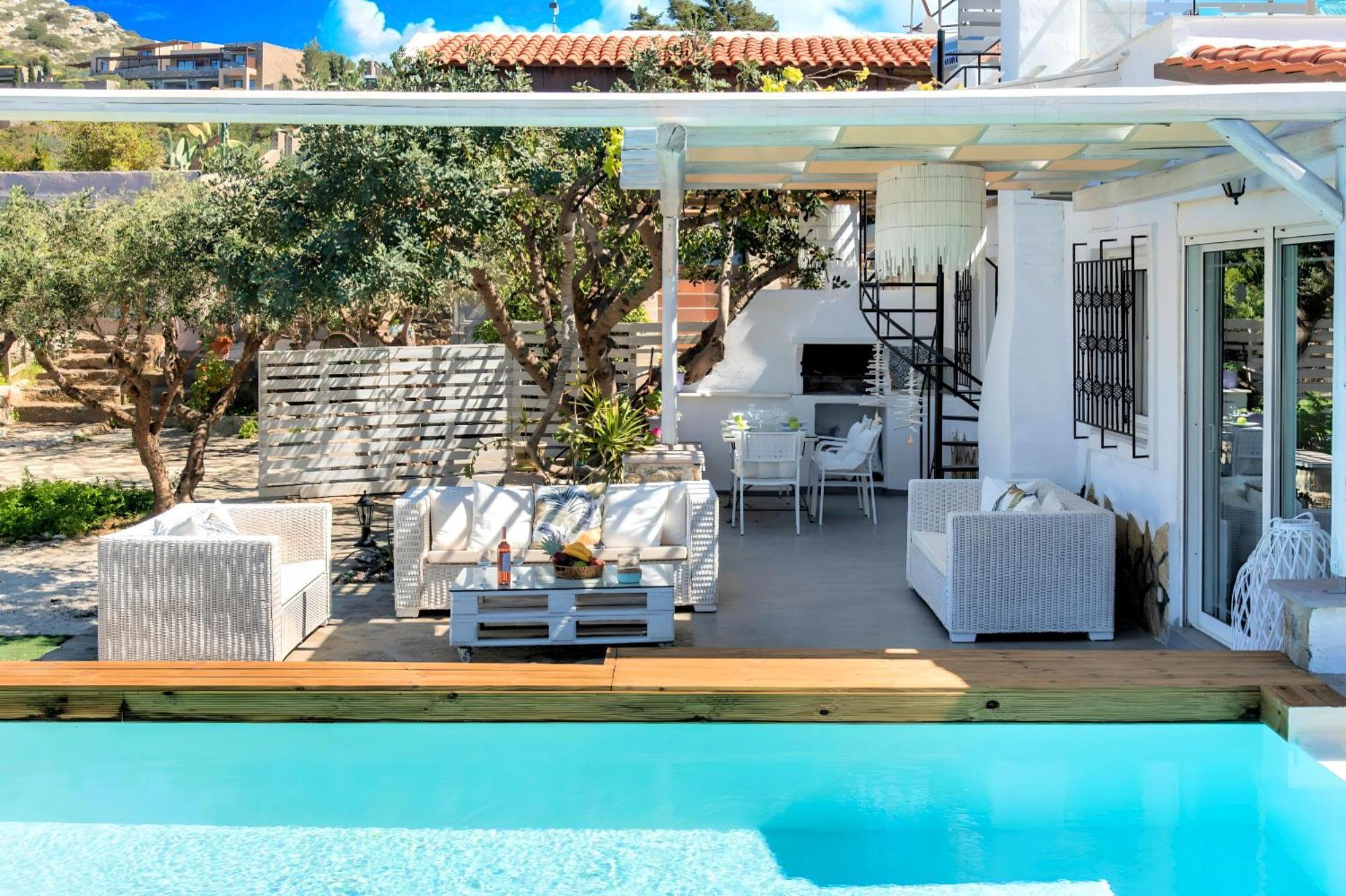 Cretan Lodge Heated Pool Ágios Nikólaos Екстериор снимка