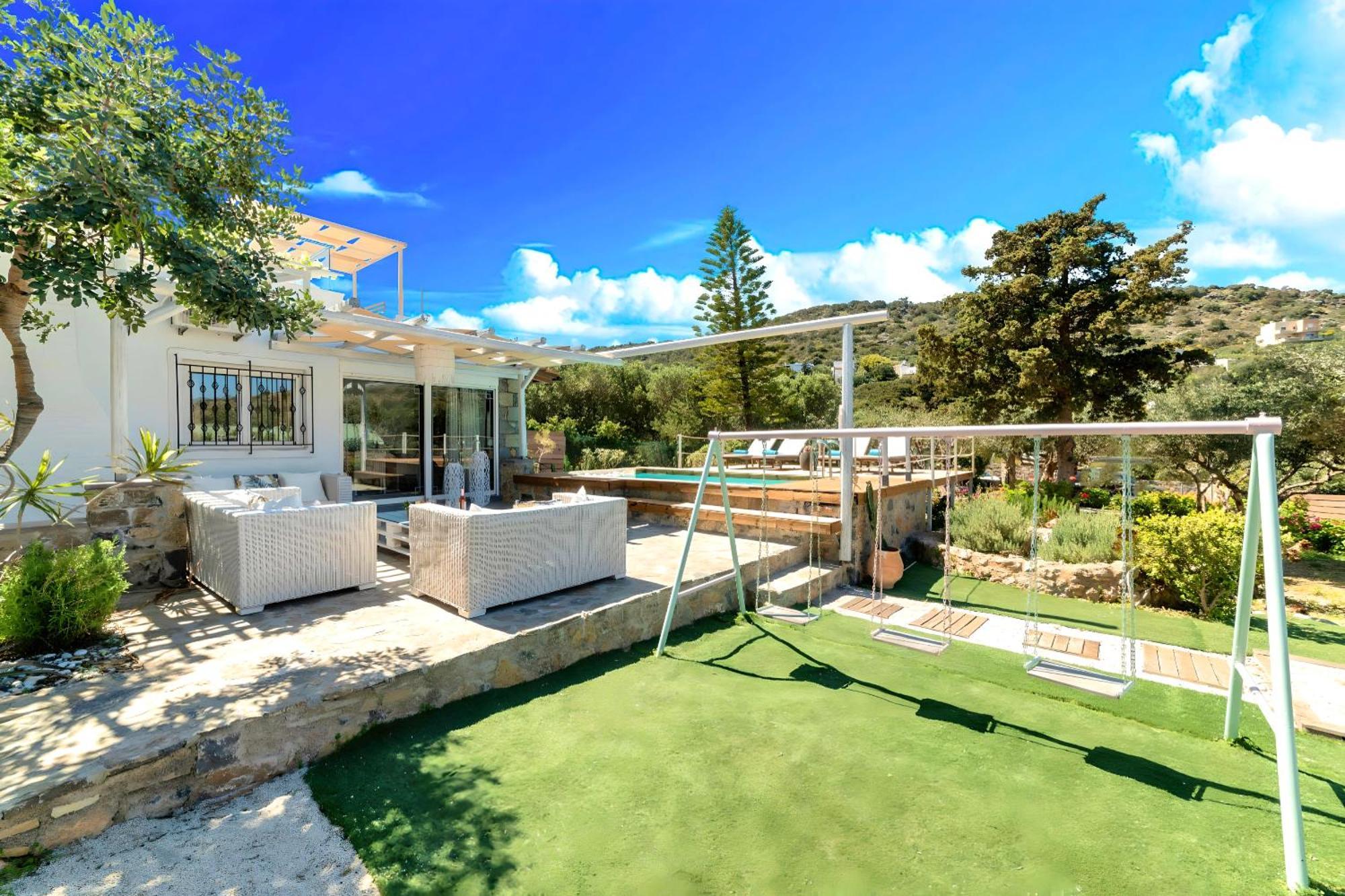 Cretan Lodge Heated Pool Ágios Nikólaos Екстериор снимка
