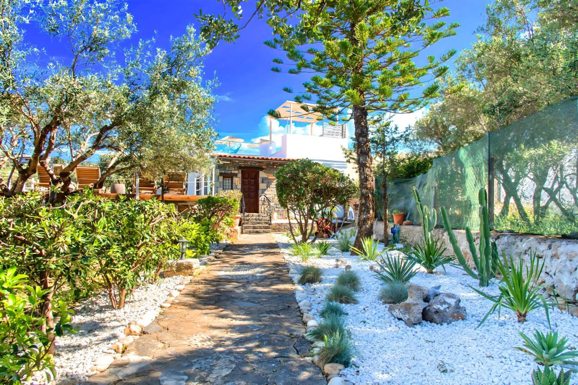 Cretan Lodge Heated Pool Ágios Nikólaos Екстериор снимка
